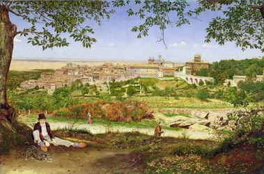Ariccia, Italien, 1860